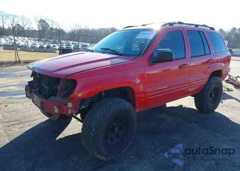 2001 Jeep Grand Cherokee Limited from USA, damaged, VIN 1J4GW58N91C613397